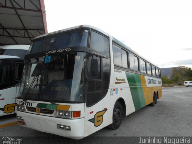 Empresa Gontijo de Transportes 15870 na cidade de Itaobim, Minas Gerais, Brasil, por Juninho Nogueira. ID da foto: 3805008.