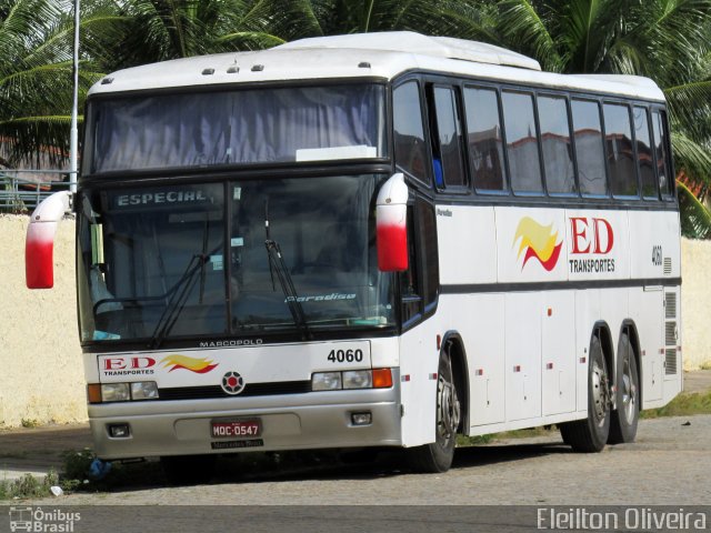 ED Transportes 4060 na cidade de Tucano, Bahia, Brasil, por Eleilton Oliveira. Número da foto: #3803387.