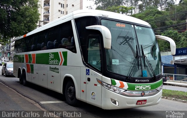 Cia. São Geraldo de Viação 21625 na cidade de Cachoeiro de Itapemirim, Espírito Santo, Brasil, por Daniel Carlos  Avelar Rocha. Número da foto: #3808342.