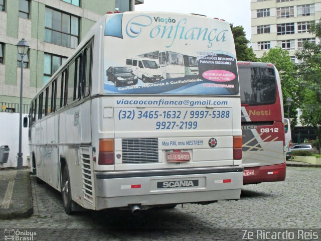 Viação Confiança 2211 na cidade de Petrópolis, Rio de Janeiro, Brasil, por Zé Ricardo Reis. Número da foto: #3807033.