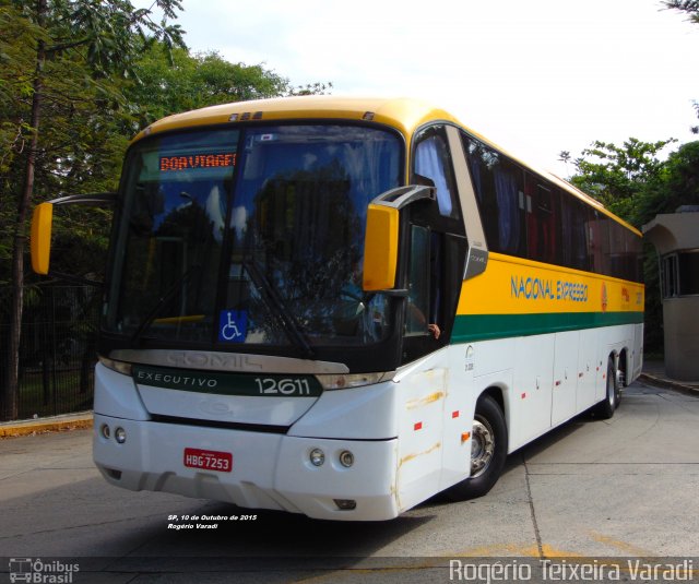 Nacional Expresso 12611 na cidade de São Paulo, São Paulo, Brasil, por Rogério Teixeira Varadi. ID da foto: 3806428.