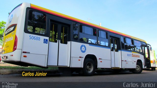 Rápido Araguaia 50688 na cidade de Aparecida de Goiânia, Goiás, Brasil, por Carlos Júnior. ID da foto: 3806904.