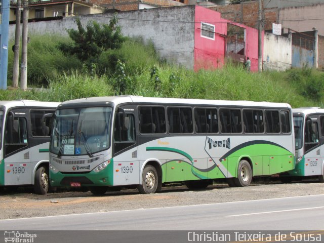 Turin Transportes 1390 na cidade de Conselheiro Lafaiete, Minas Gerais, Brasil, por Christian Teixeira de Sousa. Número da foto: #3806505.