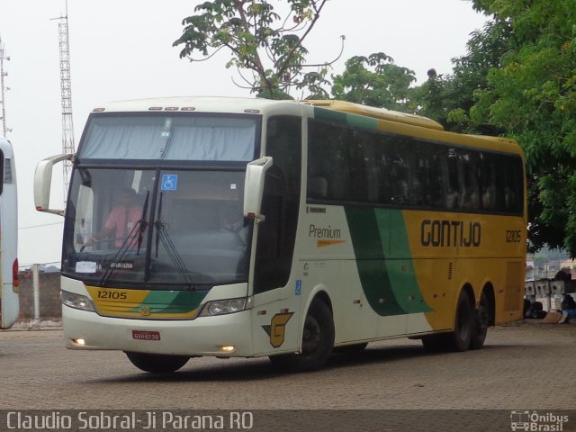 Empresa Gontijo de Transportes 12105 na cidade de Ji-Paraná, Rondônia, Brasil, por Claudio Aparecido de Deus Sobral. Número da foto: #3805354.