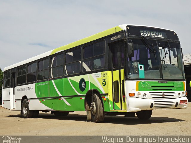 Expresso Princesa dos Campos 5082 na cidade de Registro, São Paulo, Brasil, por Wagner Domingos Ivanesken. ID da foto: 3805860.