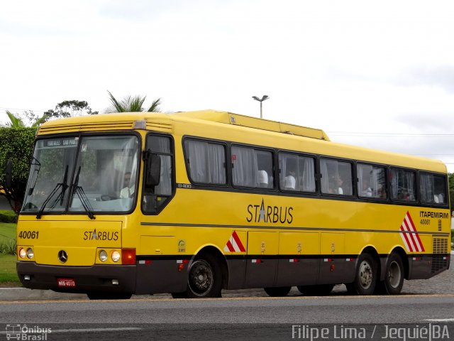 Viação Itapemirim 40061 na cidade de Jequié, Bahia, Brasil, por Filipe Lima. Número da foto: #3807166.