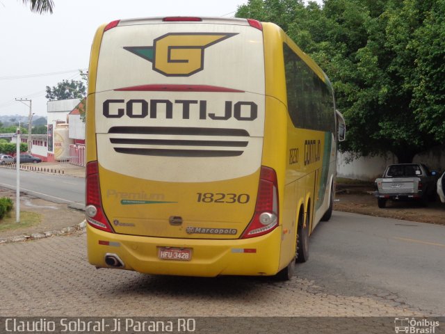 Empresa Gontijo de Transportes 181230 na cidade de Ji-Paraná, Rondônia, Brasil, por Claudio Aparecido de Deus Sobral. ID da foto: 3805363.