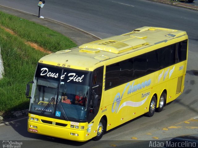 Vilanova Turismo 3005 na cidade de Belo Horizonte, Minas Gerais, Brasil, por Adão Raimundo Marcelino. ID da foto: 3807694.