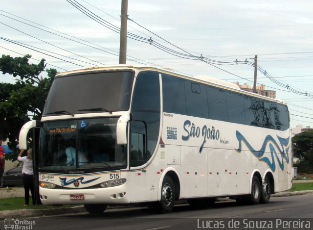 São João Turismo 515 na cidade de Campos dos Goytacazes, Rio de Janeiro, Brasil, por Lucas de Souza Pereira. ID da foto: 3808123.