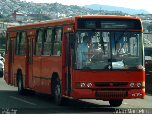 Ônibus Particulares 7925 na cidade de Belo Horizonte, Minas Gerais, Brasil, por Adão Raimundo Marcelino. ID da foto: 3807720.