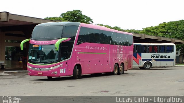 Viação Garcia 7229 na cidade de Loanda, Paraná, Brasil, por Lucas Cirilo. ID da foto: 3749471.