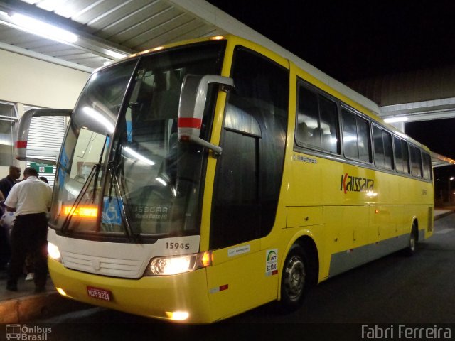 Kaissara - Viação Caiçara 15945 na cidade de Belo Horizonte, Minas Gerais, Brasil, por Fabri Ferreira. ID da foto: 3749074.