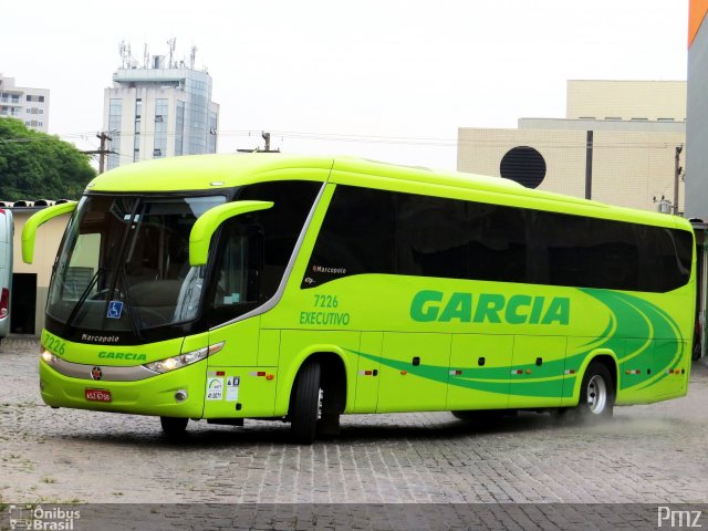 Viação Garcia 7226 na cidade de São Paulo, São Paulo, Brasil, por Alexandre Promenzio. ID da foto: 3749600.