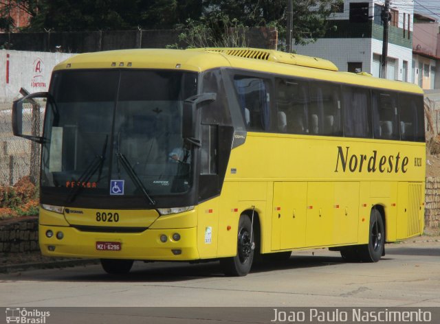 Viação Nordeste 8020 na cidade de Natal, Rio Grande do Norte, Brasil, por Joao Paulo Nascimento Silva. Número da foto: #3749235.