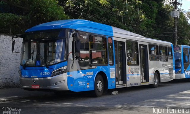 TUPI - Transportes Urbanos Piratininga 6 2255 na cidade de São Paulo, São Paulo, Brasil, por Igor Ferreira. Número da foto: #3747866.