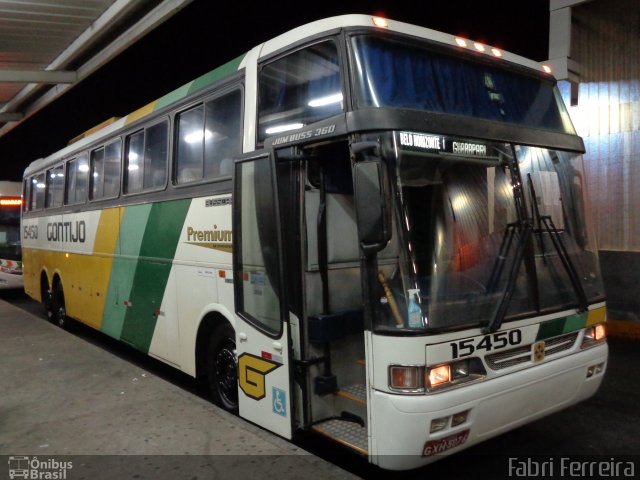 Empresa Gontijo de Transportes 15450 na cidade de Belo Horizonte, Minas Gerais, Brasil, por Fabri Ferreira. ID da foto: 3749096.