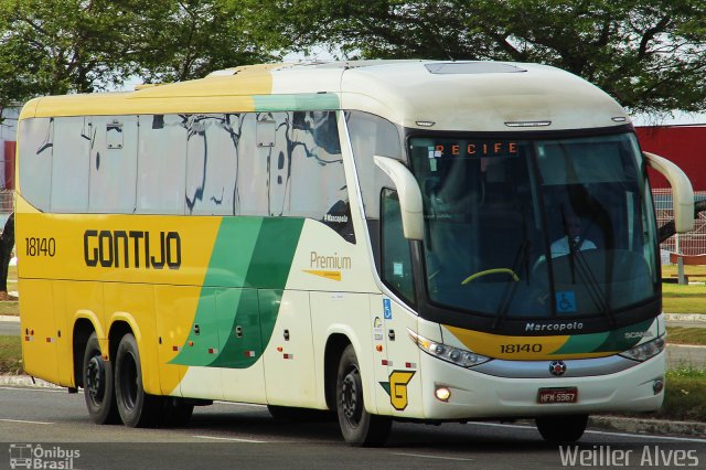 Empresa Gontijo de Transportes 18140 na cidade de Aracaju, Sergipe, Brasil, por Weiller Alves. Número da foto: #3749257.