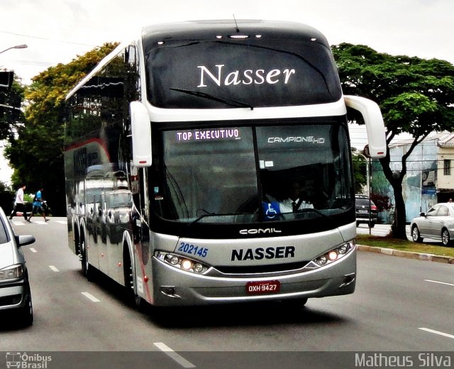 Viação Nasser 202145 na cidade de São Paulo, São Paulo, Brasil, por Matheus Silva. ID da foto: 3750114.