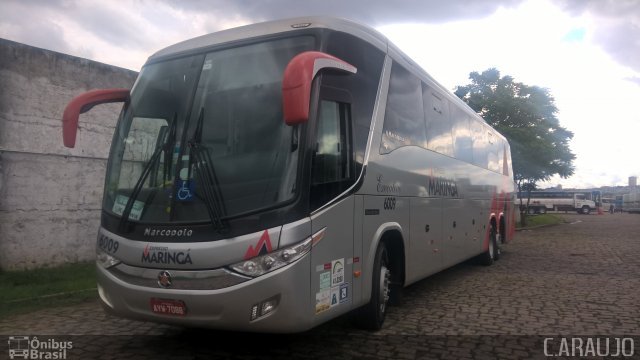 Expresso Maringá 6009 na cidade de Guarulhos, São Paulo, Brasil, por Cainã Marcos de Araujo. Número da foto: #3749090.