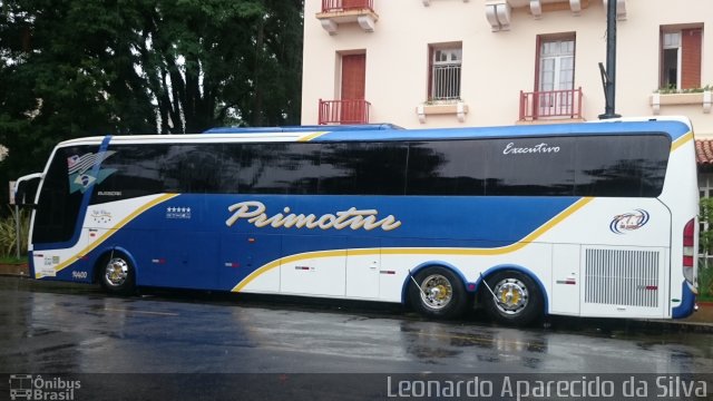 Primotur Transportes e Turismo 14400 na cidade de Poços de Caldas, Minas Gerais, Brasil, por Leonardo Aparecido da Silva. Número da foto: #3810062.