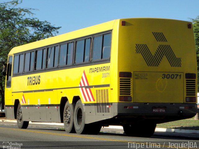Viação Itapemirim 30071 na cidade de Jequié, Bahia, Brasil, por Filipe Lima. Número da foto: #3809684.