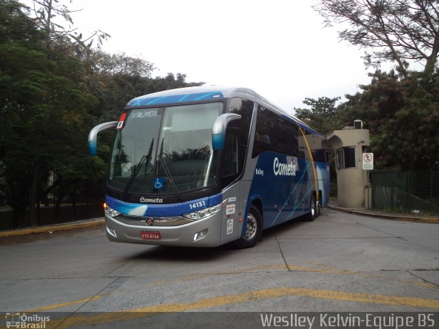 Viação Cometa 14118 na cidade de São Paulo, São Paulo, Brasil, por Weslley Kelvin Batista. Número da foto: #3750530.