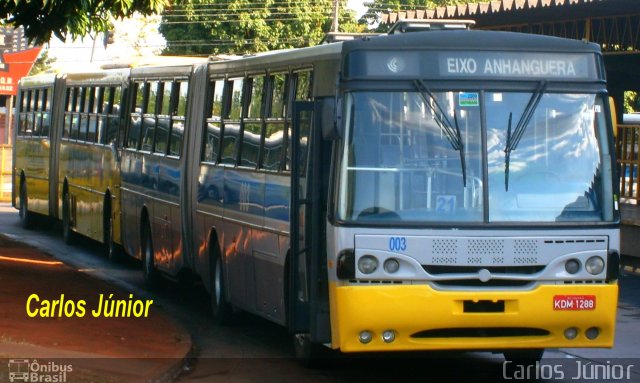 Metrobus 003 na cidade de Goiânia, Goiás, Brasil, por Carlos Júnior. ID da foto: 3751786.