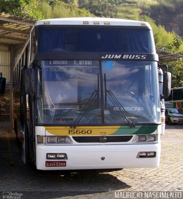 Empresa Gontijo de Transportes 15660 na cidade de Belo Horizonte, Minas Gerais, Brasil, por Maurício Nascimento. ID da foto: 3752246.