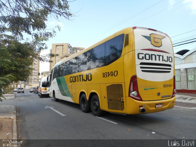 Empresa Gontijo de Transportes 18140 na cidade de Fortaleza, Ceará, Brasil, por Luis Davi. ID da foto: 3751086.