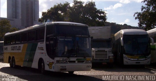 Empresa Gontijo de Transportes 11415 na cidade de Belo Horizonte, Minas Gerais, Brasil, por Maurício Nascimento. ID da foto: 3752286.