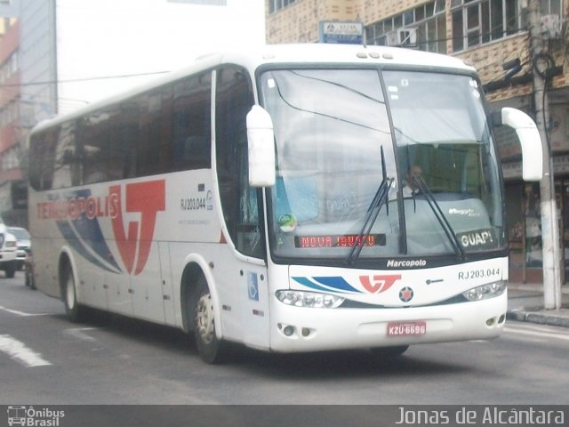 Viação Teresópolis RJ 203.044 na cidade de Duque de Caxias, Rio de Janeiro, Brasil, por Jonas Alcantara. Número da foto: #3754144.