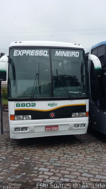 Expresso Mineiro 8802 na cidade de São Bernardo do Campo, São Paulo, Brasil, por Esio Soares de Almeida. Número da foto: #3754158.
