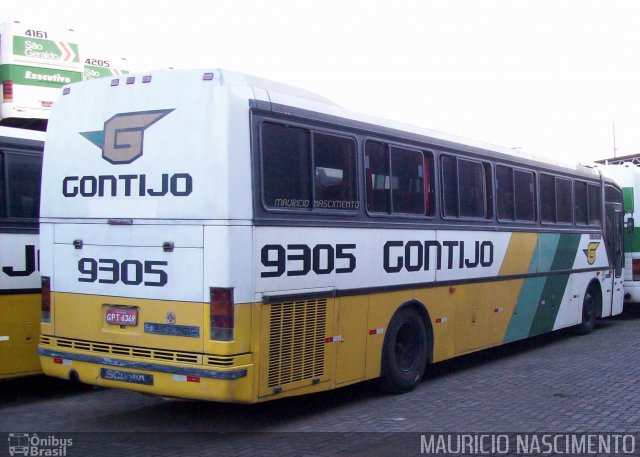 Empresa Gontijo de Transportes 9305 na cidade de Contagem, Minas Gerais, Brasil, por Maurício Nascimento. ID da foto: 3754620.