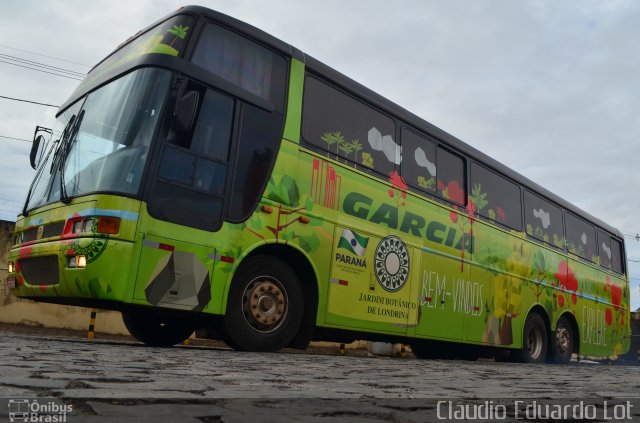 Viação Garcia 6024 na cidade de Maringá, Paraná, Brasil, por Cláudio Eduardo Lot. ID da foto: 3752671.