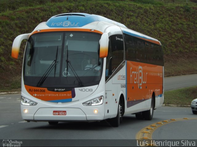 FretBus Fretamento e Turismo RJ 644.008 na cidade de Aparecida, São Paulo, Brasil, por Luis Henrique Silva. Número da foto: #3754239.