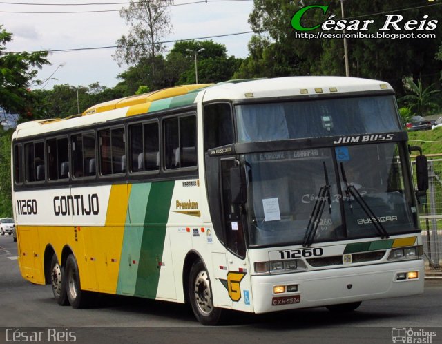 Empresa Gontijo de Transportes 11260 na cidade de Belo Horizonte, Minas Gerais, Brasil, por César Ônibus. ID da foto: 3756427.