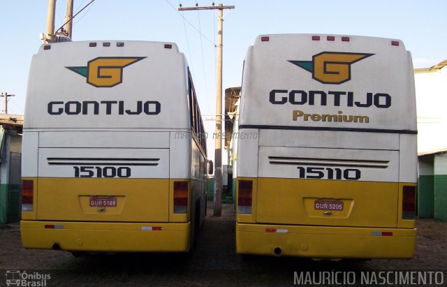Empresa Gontijo de Transportes 15110 na cidade de Contagem, Minas Gerais, Brasil, por Maurício Nascimento. Número da foto: #3756782.