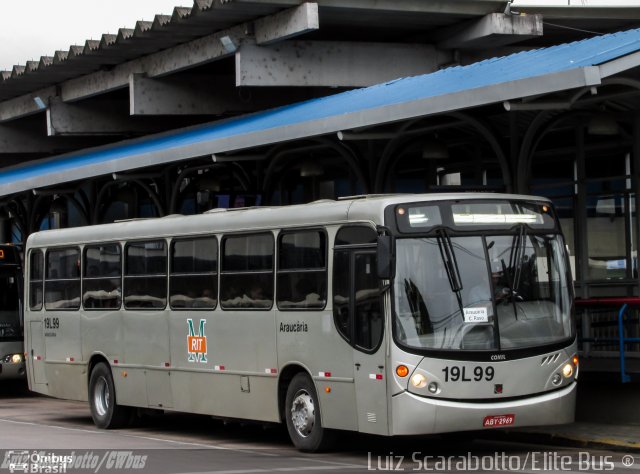 Araucária Transportes Coletivos 19L99 na cidade de Araucária, Paraná, Brasil, por Luiz Scarabotto . Número da foto: #3756271.