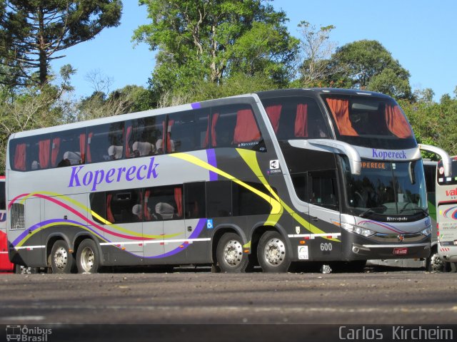 Kopereck Turismo 600 na cidade de Foz do Iguaçu, Paraná, Brasil, por Carlos Kircheim. Número da foto: #3754805.
