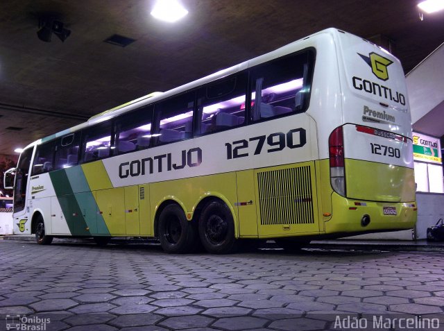 Empresa Gontijo de Transportes 12790 na cidade de Belo Horizonte, Minas Gerais, Brasil, por Adão Raimundo Marcelino. ID da foto: 3758235.