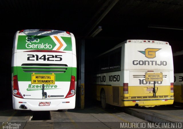 Empresa Gontijo de Transportes 10150 na cidade de Contagem, Minas Gerais, Brasil, por Maurício Nascimento. ID da foto: 3758749.