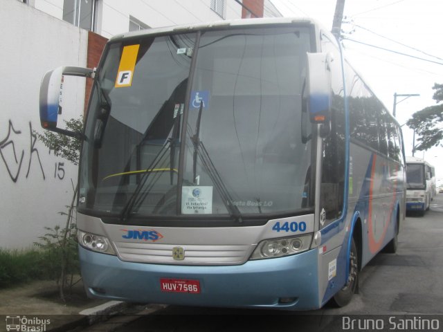 JMS Transportes 4400 na cidade de Taboão da Serra, São Paulo, Brasil, por Bruno Santino. Número da foto: #3758312.