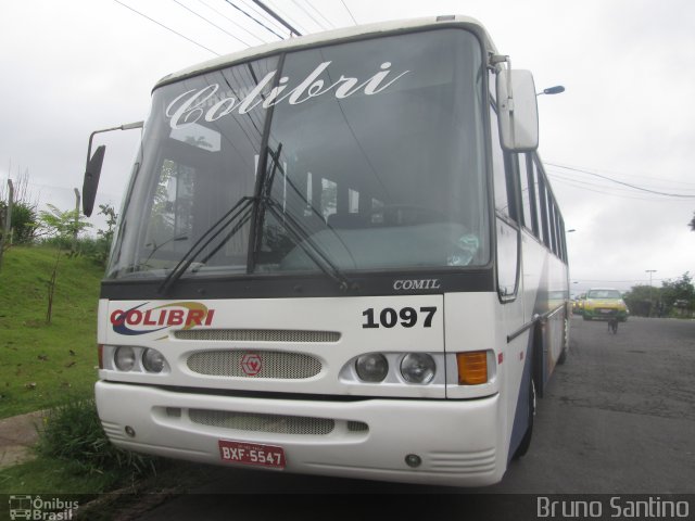 Colibri Transporte e Turismo 1097 na cidade de Taboão da Serra, São Paulo, Brasil, por Bruno Santino. ID da foto: 3758283.