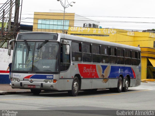 BBTT - Benfica Barueri Transporte e Turismo 5509 na cidade de Barueri, São Paulo, Brasil, por Gabriel Almeida. Número da foto: #3758467.