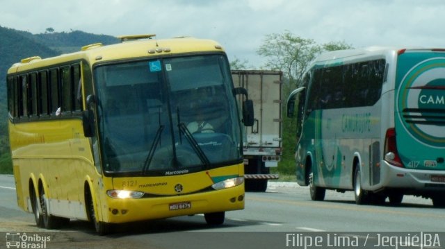 Viação Itapemirim 8121 na cidade de Jequié, Bahia, Brasil, por Filipe Lima. ID da foto: 3757630.