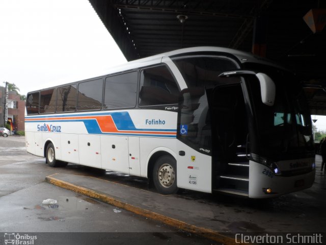 VUSC - Viação União Santa Cruz 2890 na cidade de Santa Cruz do Sul, Rio Grande do Sul, Brasil, por Cleverton Schmitt. Número da foto: #3758734.