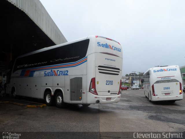 VUSC - Viação União Santa Cruz 2310 na cidade de Santa Cruz do Sul, Rio Grande do Sul, Brasil, por Cleverton Schmitt. Número da foto: #3758740.