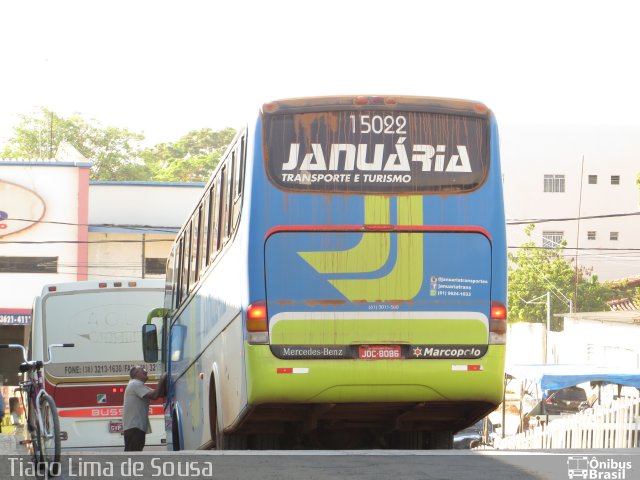 Januária Transporte e Turismo 15022 na cidade de Januária, Minas Gerais, Brasil, por Tiago Lima de Sousa. Número da foto: #3757651.