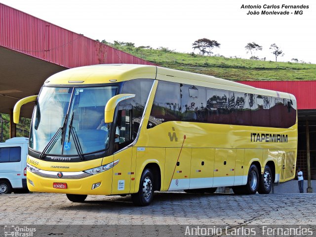 Viação Itapemirim 60659 na cidade de João Monlevade, Minas Gerais, Brasil, por Antonio Carlos Fernandes. Número da foto: #3758124.