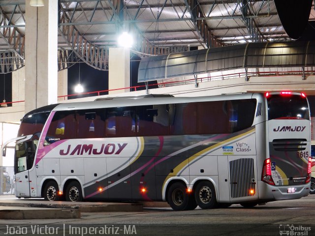 Viação Jam Joy 8615 na cidade de Imperatriz, Maranhão, Brasil, por João Victor. Número da foto: #3758741.